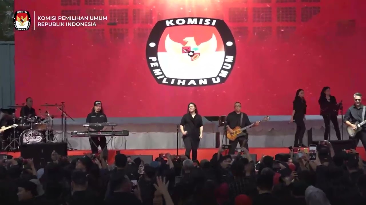 Video Lirik Lagu Jingle Pemilu 2024