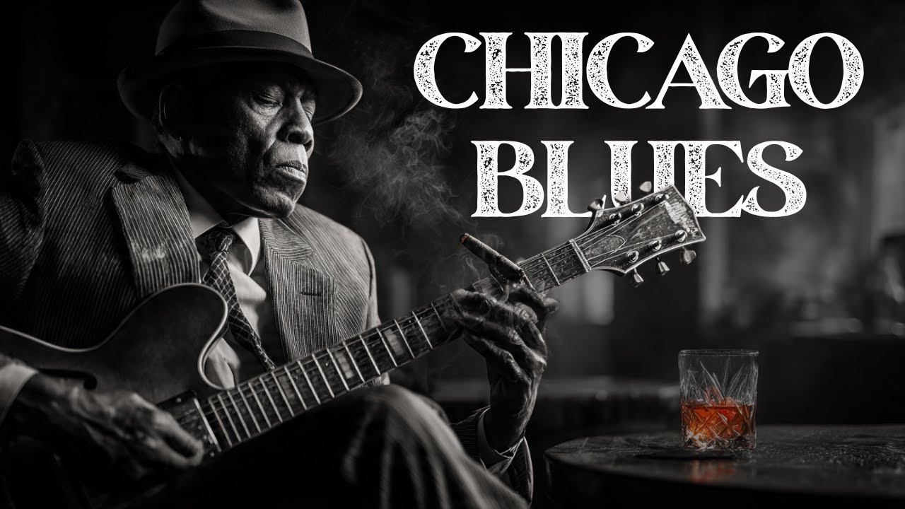 Chicago Blues Stories - Chicago Blues Guitar for Deep Night Mood