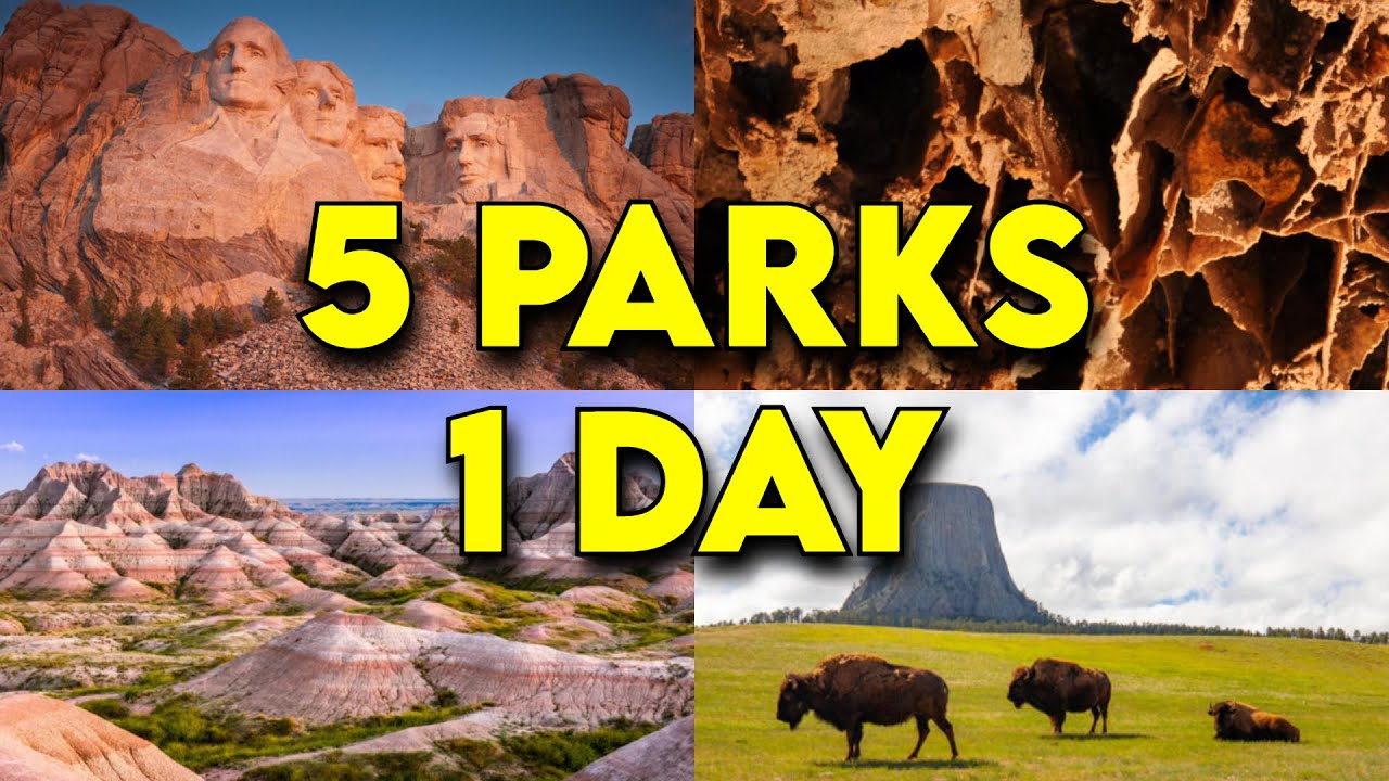 Mount Rushmore, Wind Cave, Custer, Badlands, and Devils Tower in 1 Day (REUPLOAD)