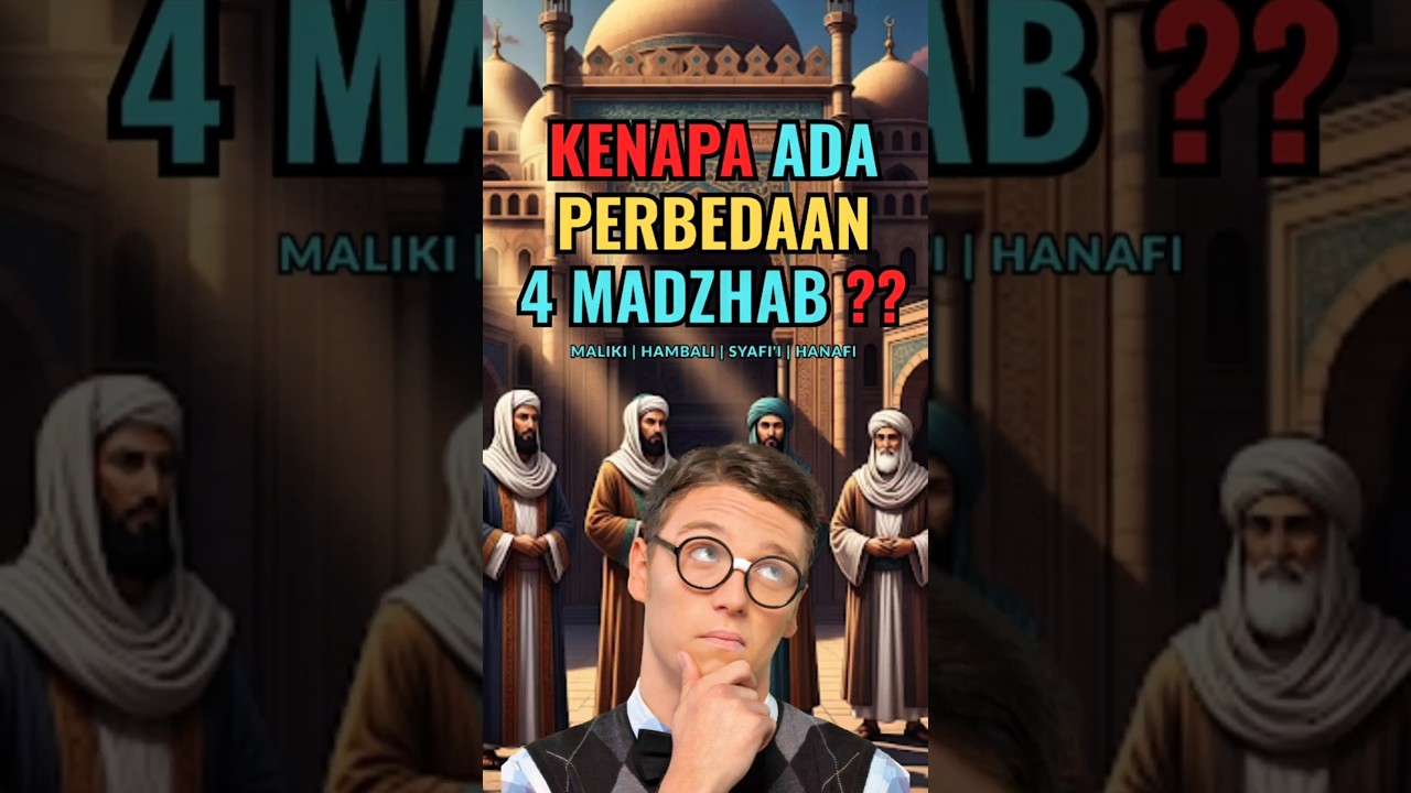 Kenapa Ada 4 Mazhab? Kisah Imam Abu Hanifah, Malik, Syafi'i & Hambali#sejarahislam #4madzhab#fikih