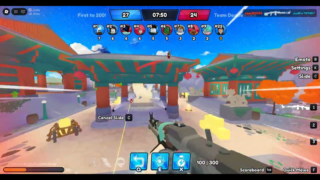 roblox! playing hypershot!