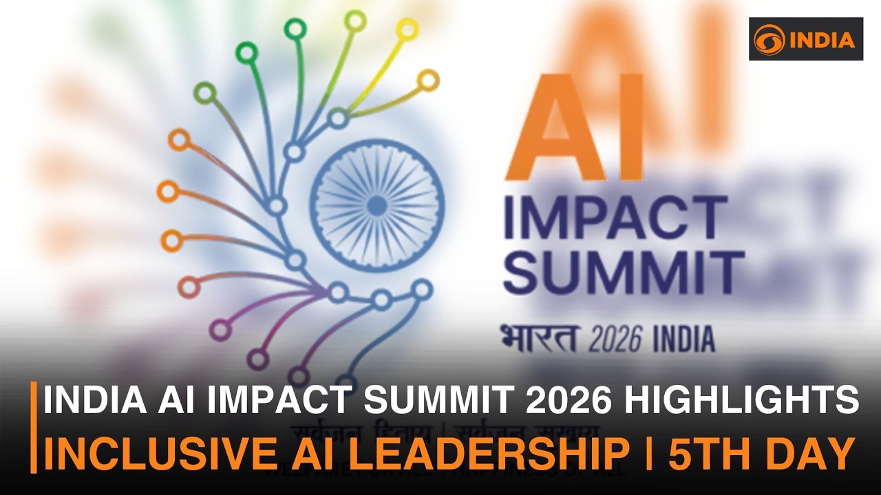 India AI Impact Summit 2026 highlights inclusive AI leadership | 5th day | DD India