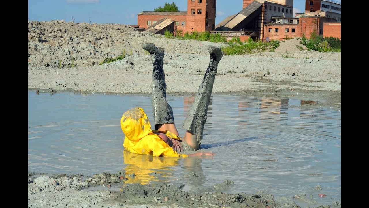 Muddy waders