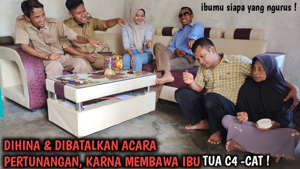 DIHINA & DIBATALKAN ACARA PERTUNANGAN, KARNA MASIH PUNYA IBU TUA + C4 -CAT, PADAHAL IA ADALAH !