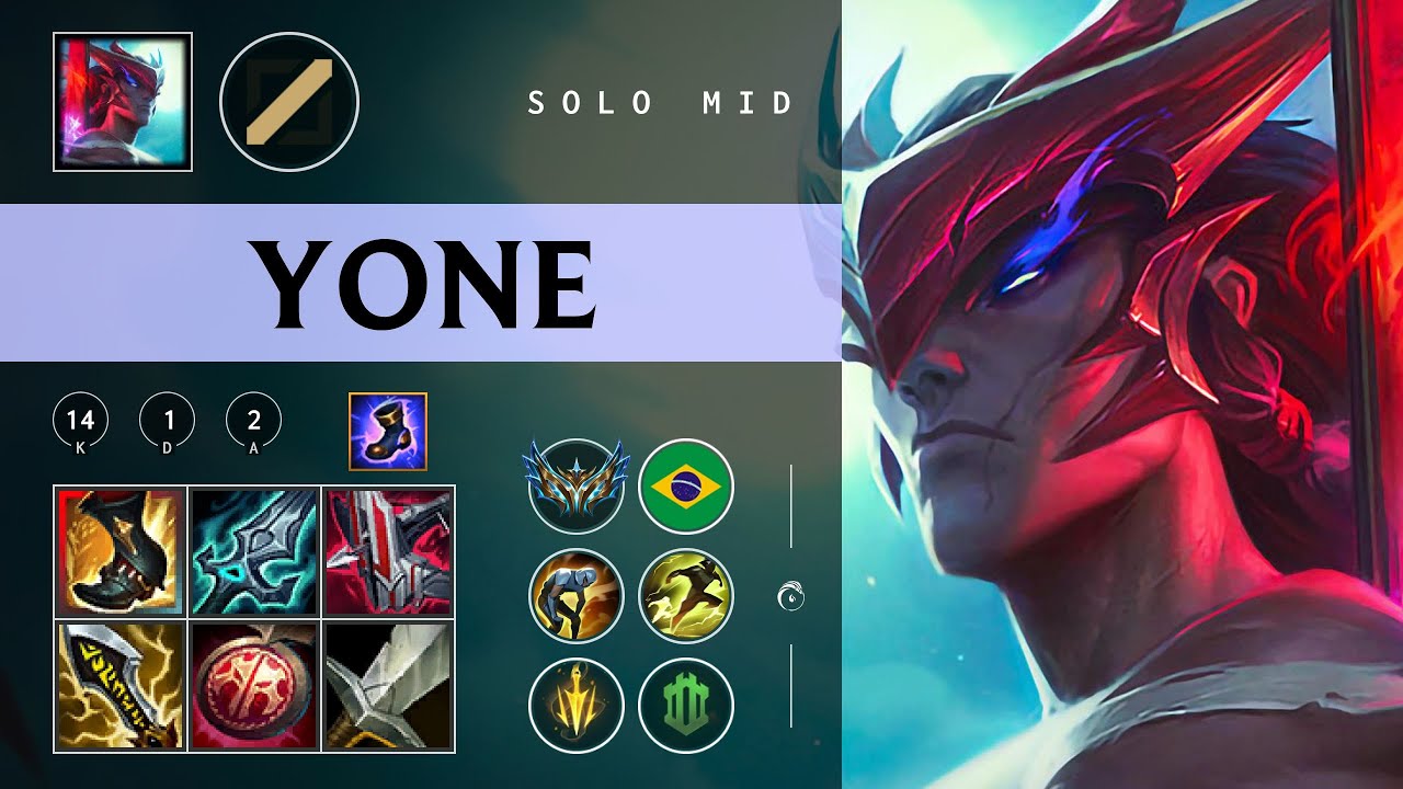 Yone Mid vs Ekko - BR Challenger Patch 26.01