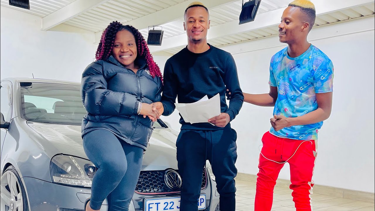 Limpopo boy testing his new Golf 5 #limpopoboynewcar #Limpopoboy #Rushmabanana