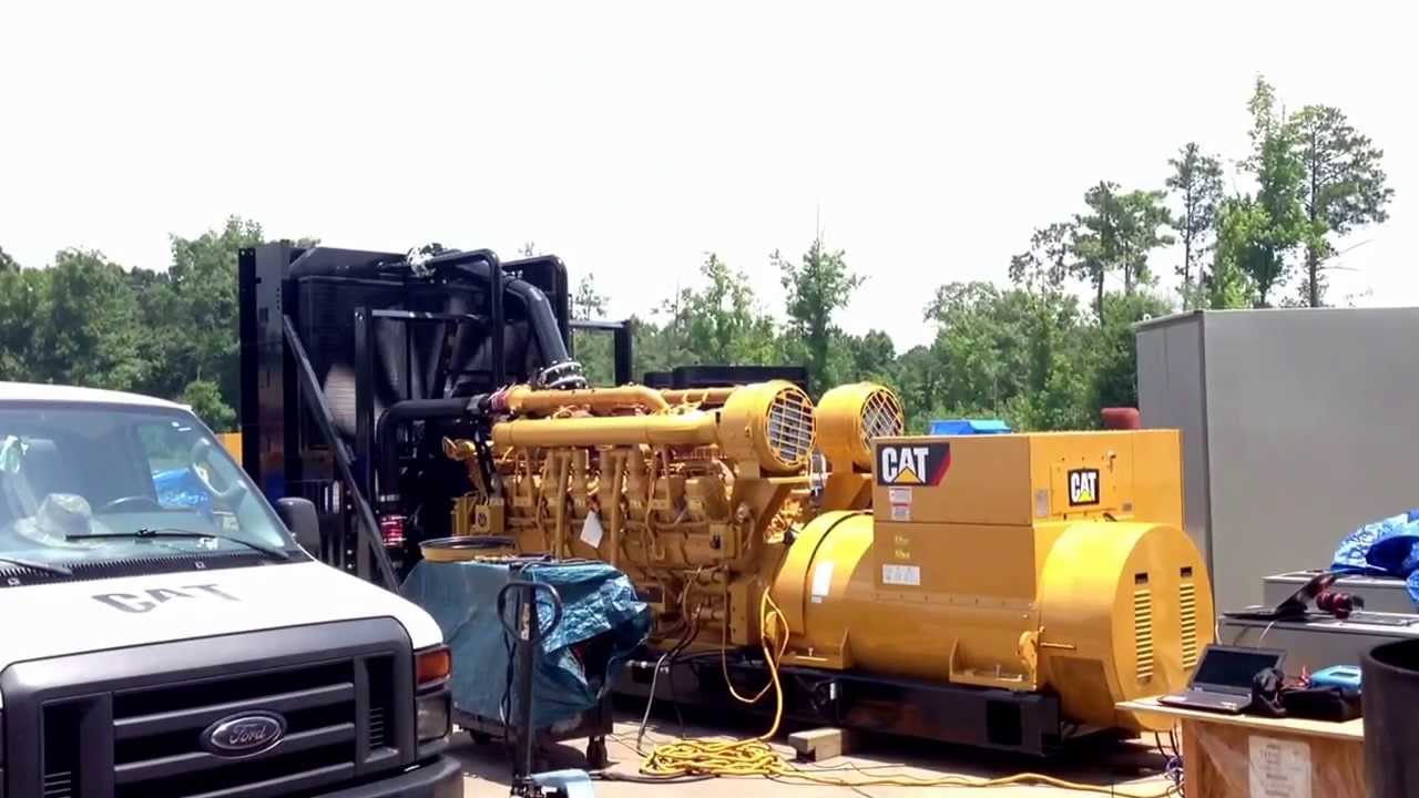 3516 Transient Response Testing. 0-100% load. 0-2,250 ekW