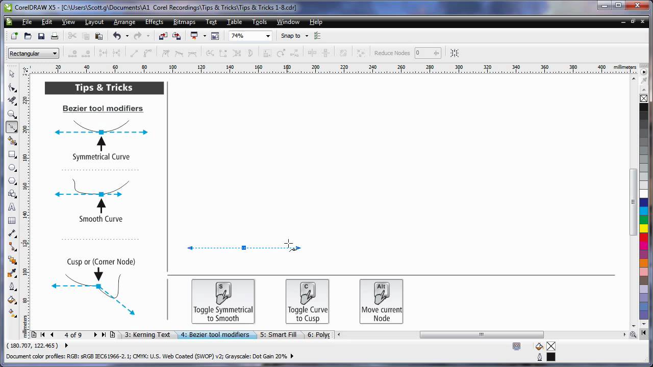 EN - 17 Tips and Tricks - Part 1 of 2 (CorelDRAW Graphics Suite X5)