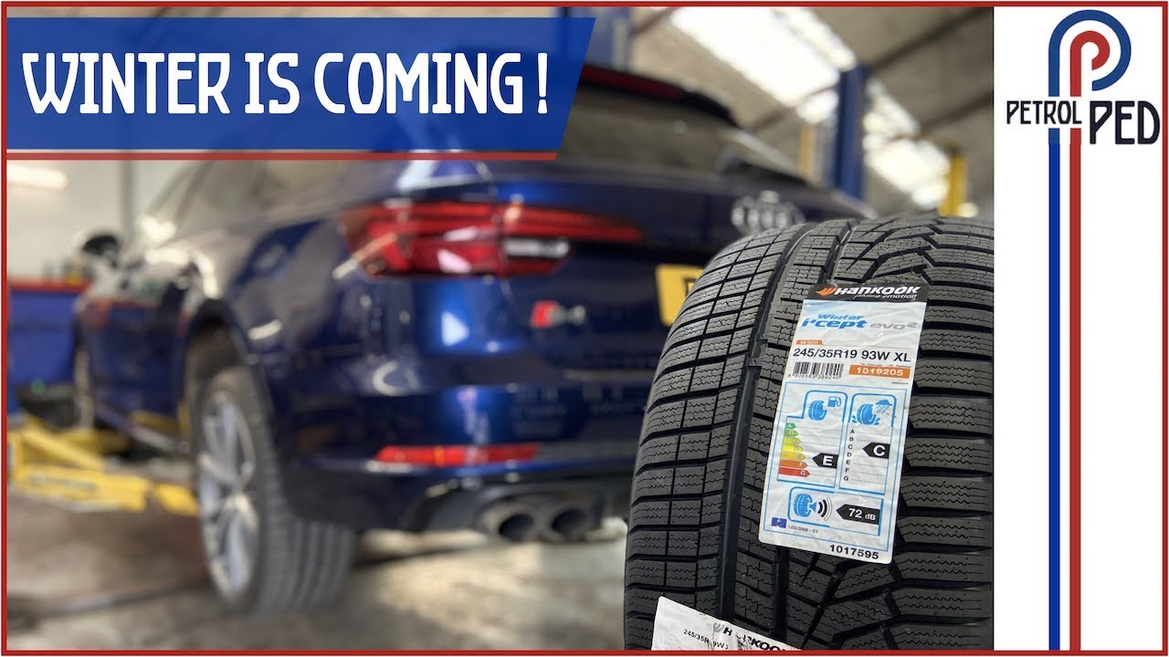 I've never done this before ! [Fitting Winter Tyres on the S4]