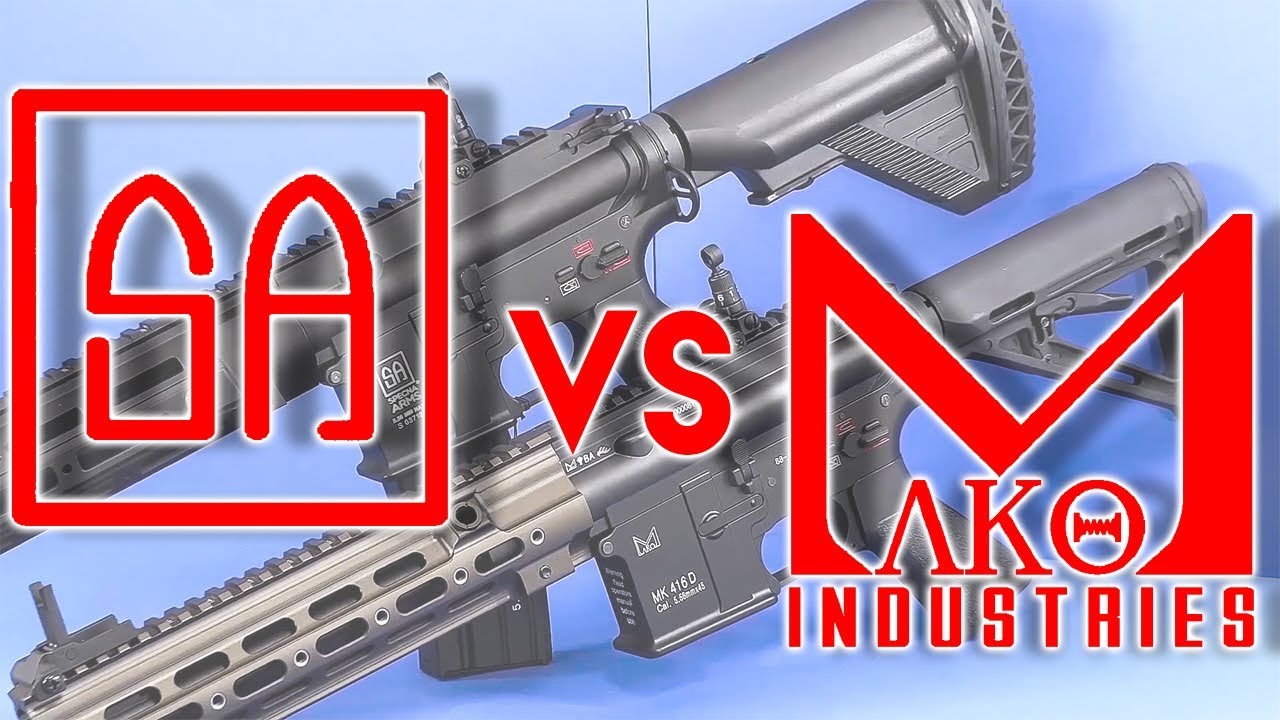 Mako Industries vs Specna Arms ASG Disassembly