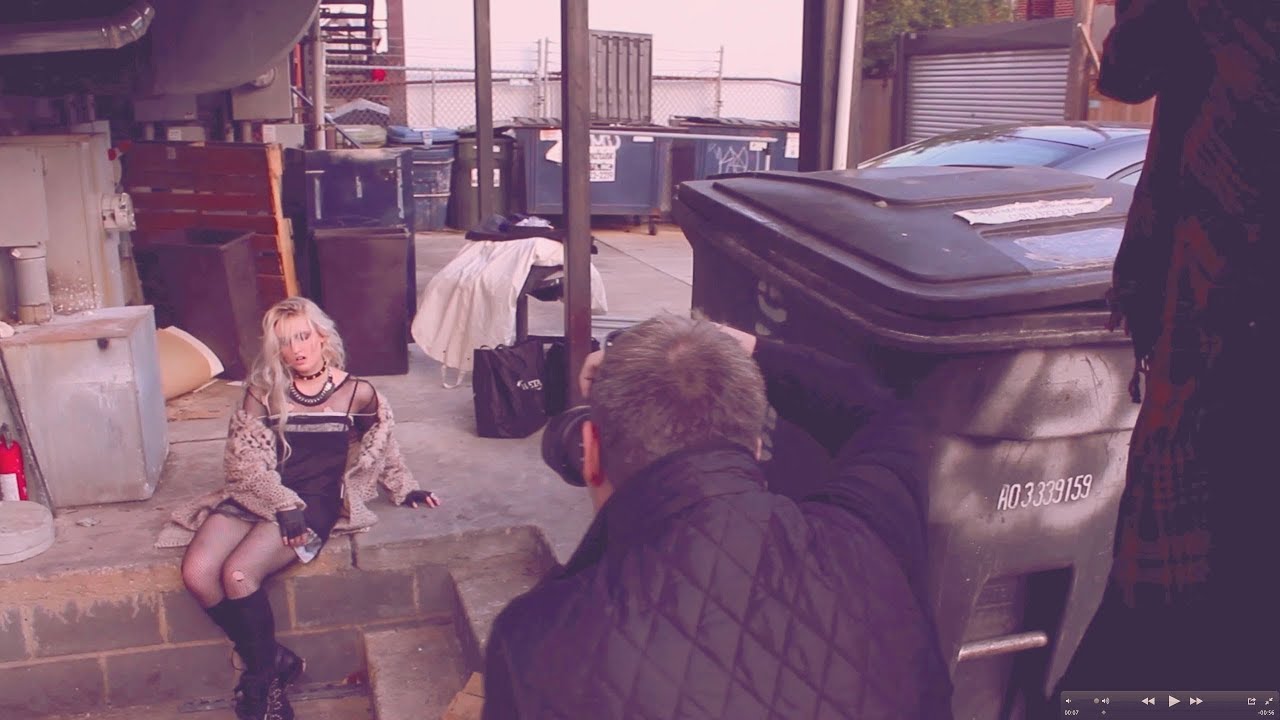 Behind The Scenes Fashion Shoot with Chris Rushton