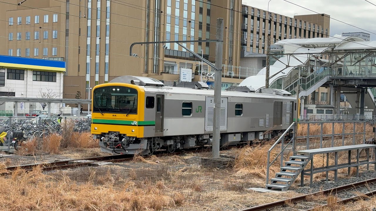2026/02/17 回9792D GV-E197系TS08 真岡鐵道SLもおか C12 66との分割併合訓練に伴う返却回送