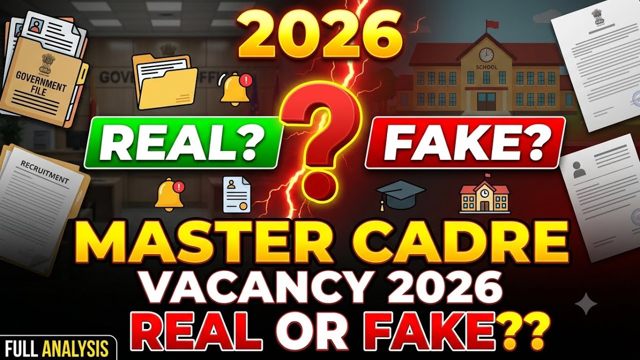 🚨 Master Cadre 2026 | ਨਵੀਂ ਭਰਤੀ ਦੀ ਖ਼ਬਰ &ndash; ਅਸਲੀ ਜਾਂ ਫੇਕ?