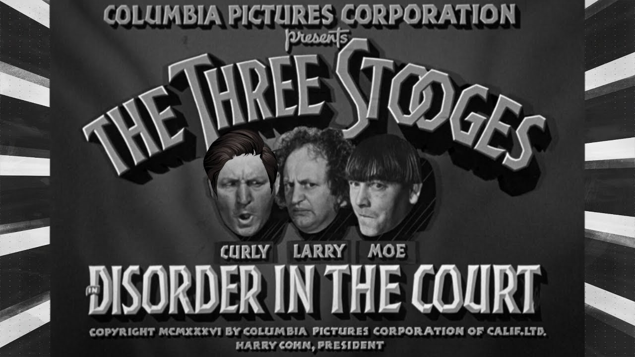 Disorder in the Court (1936) | The Three Stooges | Full Short HD