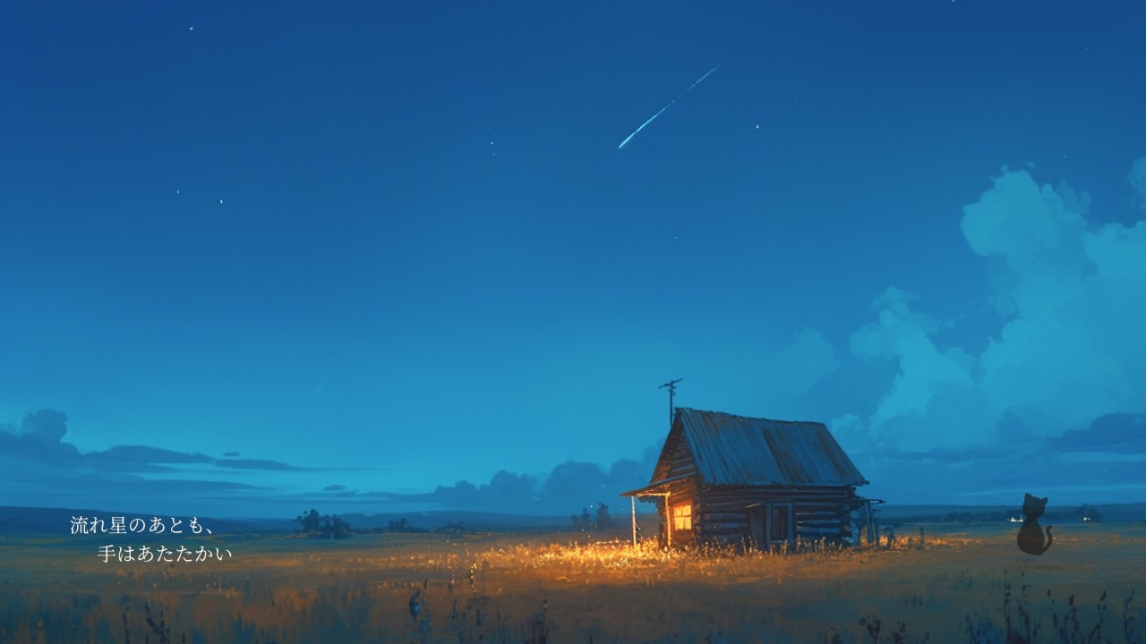 流れ星のあとも、手はあたたかい ー Kiaro Quiet Moments