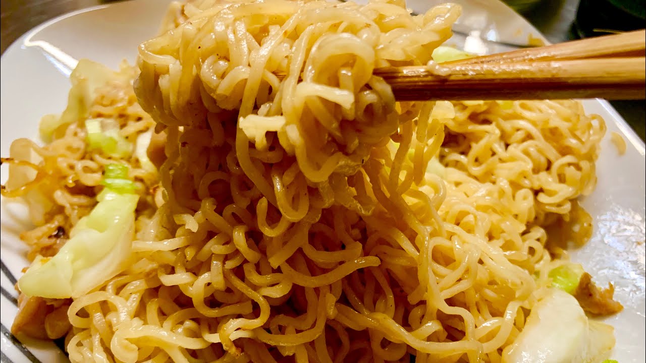 Best Stir Fry Instant Ramen Noodles with Chicken Recipe