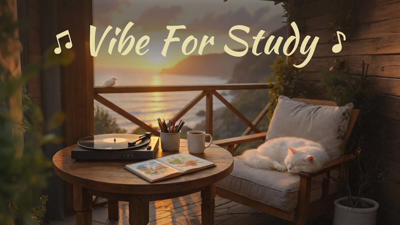 Morning Lofi Jazz ☀️ Vinyl Vibe for Study, Drawing & Focus