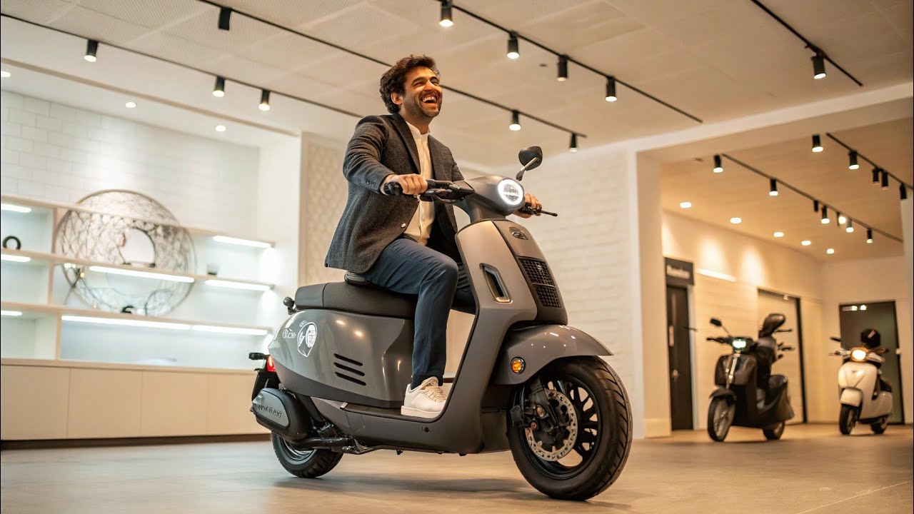 2026 Chetak Electric Scooter 😱 Itna Premium Upgrade? Sabko Shock Kar Dega!”