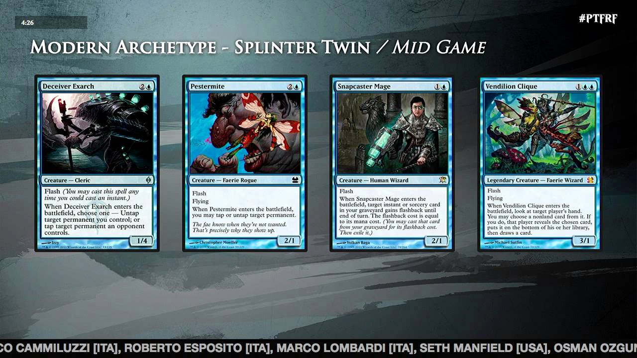 Pro Tour Fate Reforged Modern Deck Guide: Splinter Twin with Patrick Dickmann
