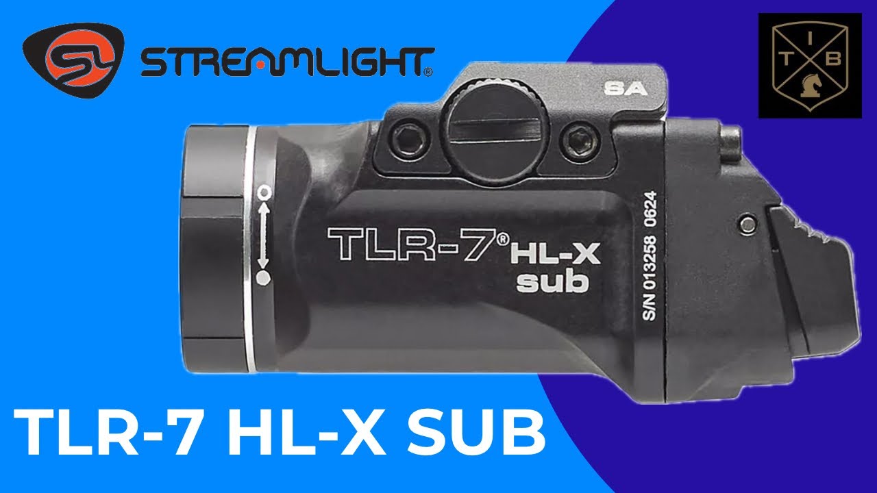 Обзор Streamlight TLR-7 HL-X SUB | Лучший компактный пистолетный фонарь?