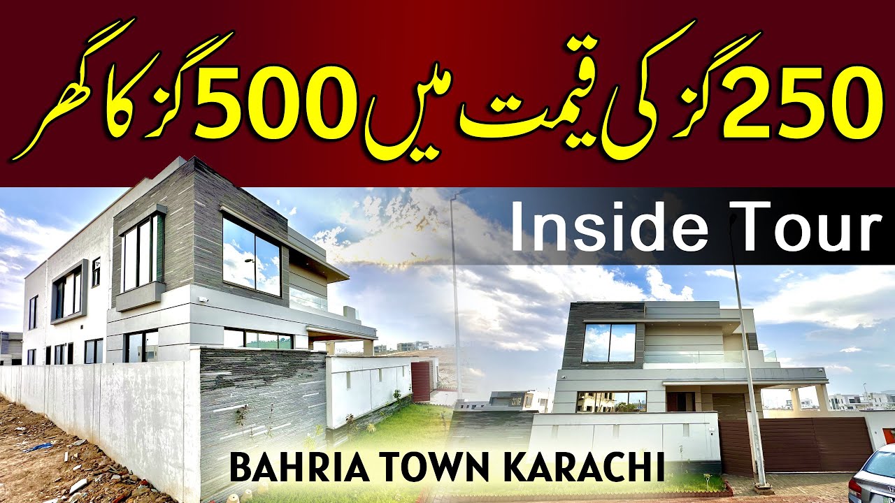 500 Square Yards Villa in Bahria Town Karachi For Sale | Precinct 17 House