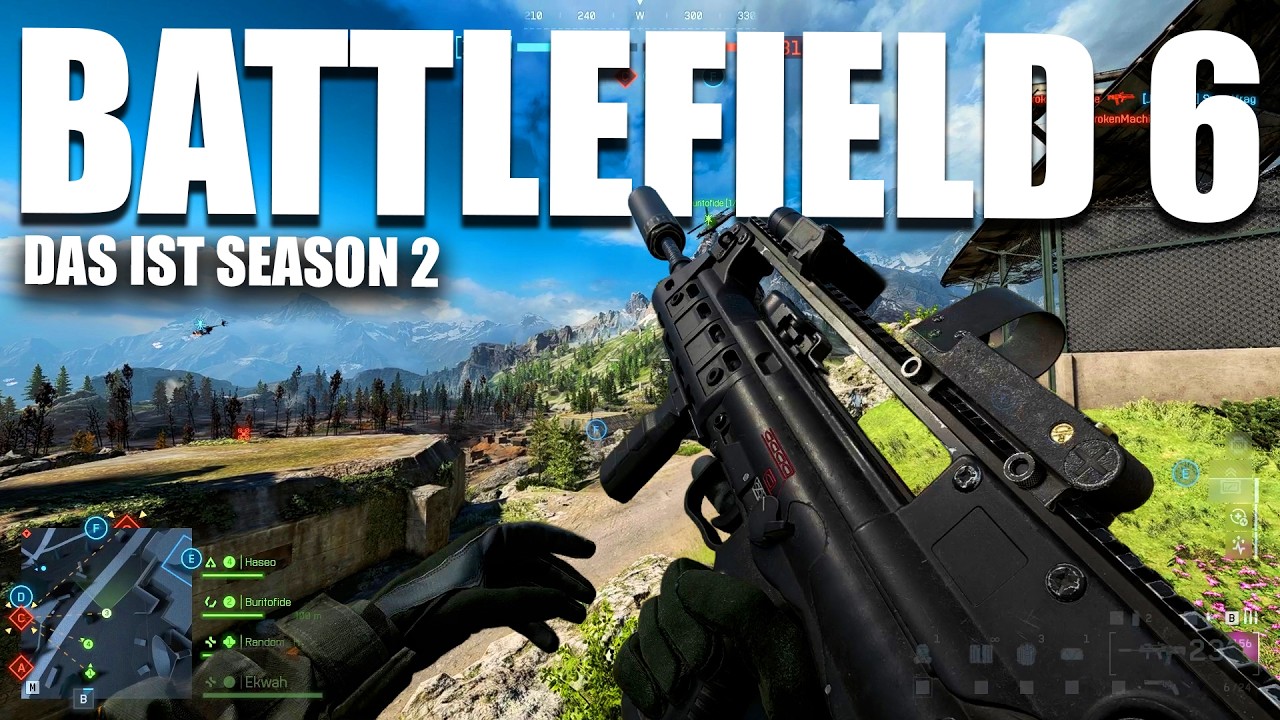 Ich habe Season 2 gespielt und das erwartet uns also wirklich... Battlefield 6