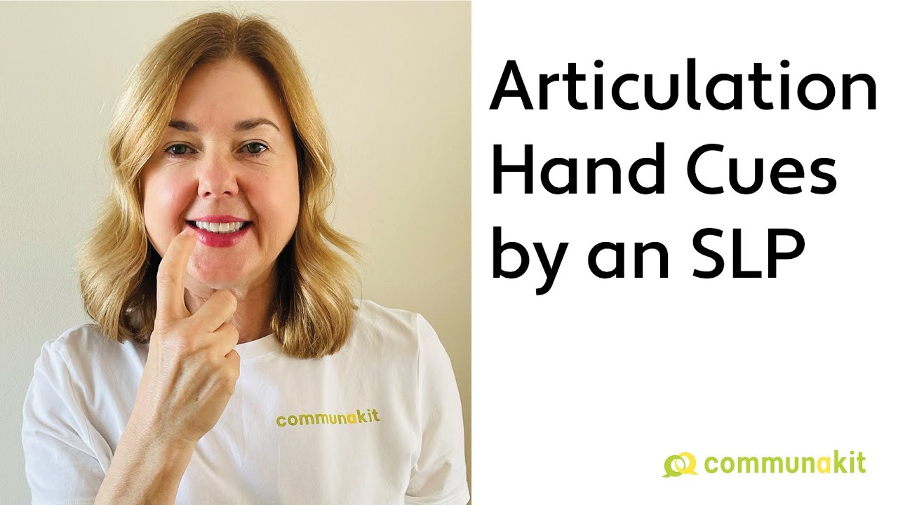 Articulation Hand Cues by a Speech-Language Pathologist