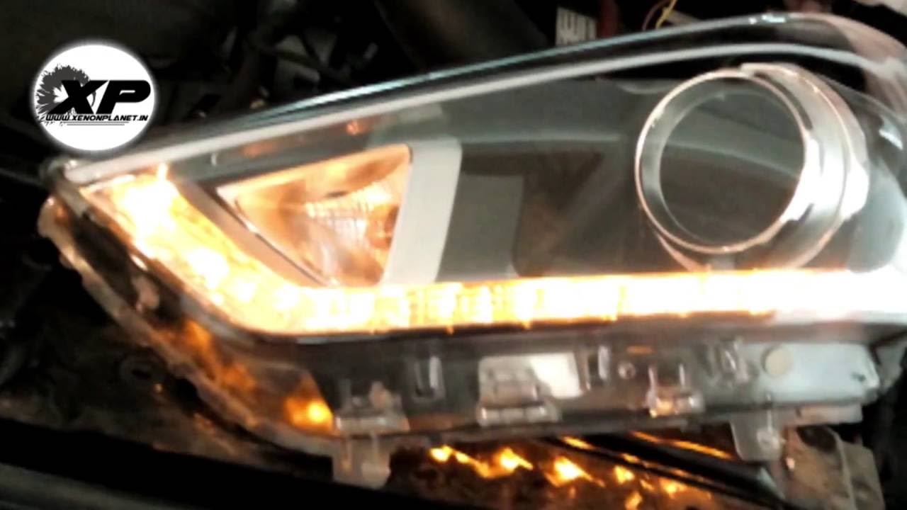 Hyundai Creta DRL and Projector upgrade