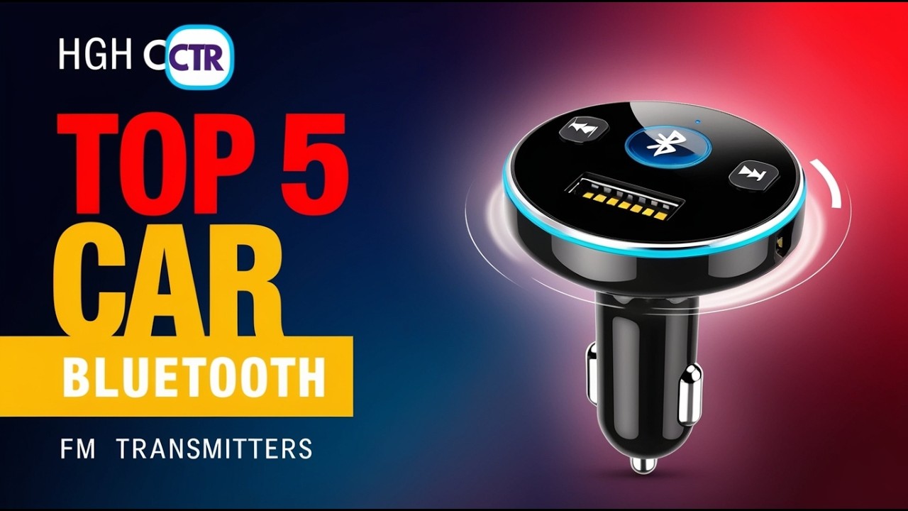 Top 5 Best Car Bluetooth FM Transmitters in 2026