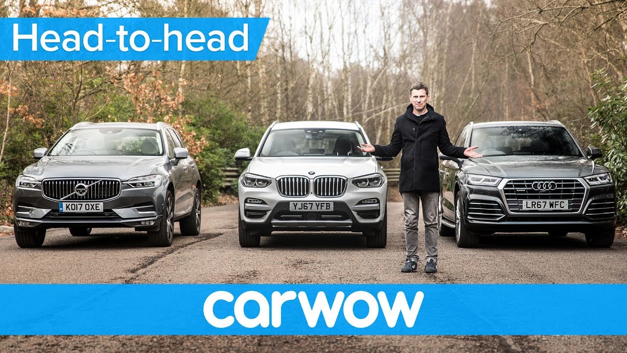 BMW X3 vs Audi Q5 vs Volvo XC60 2018 - which is best? | Head-to-Head