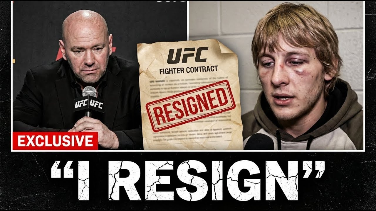 Dana White REACTS To Paddy Pimblett’s Heartbreaking Retirement Speech!