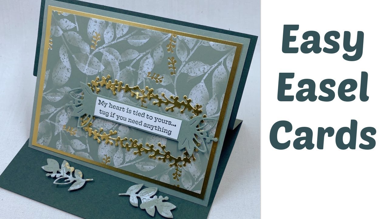 Free Online Class| Easiest Easel Cards You Will Make Over and Over Again!
