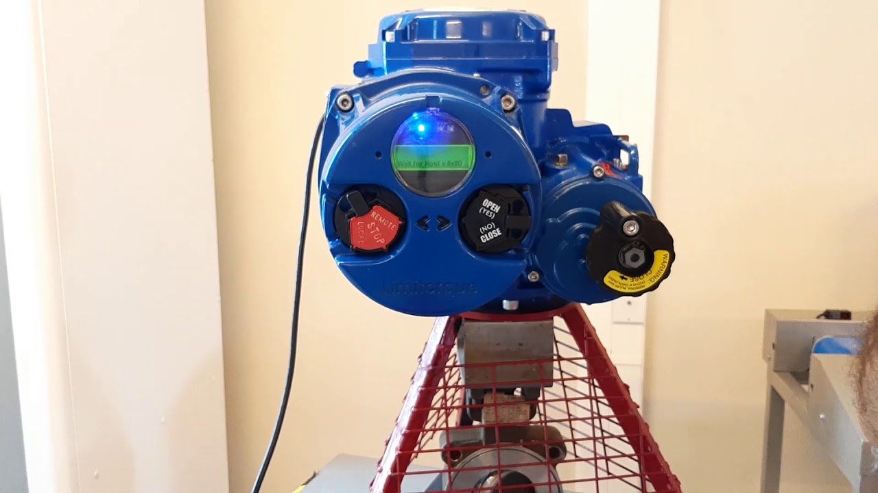 VIDEO 3 configuración actuador Limitorque.