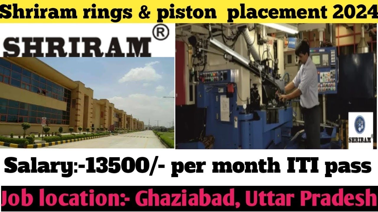 Pistons & Ring Campus Placement 2024 | Freshers | Production Operator | ITI Pass |#campusjobs