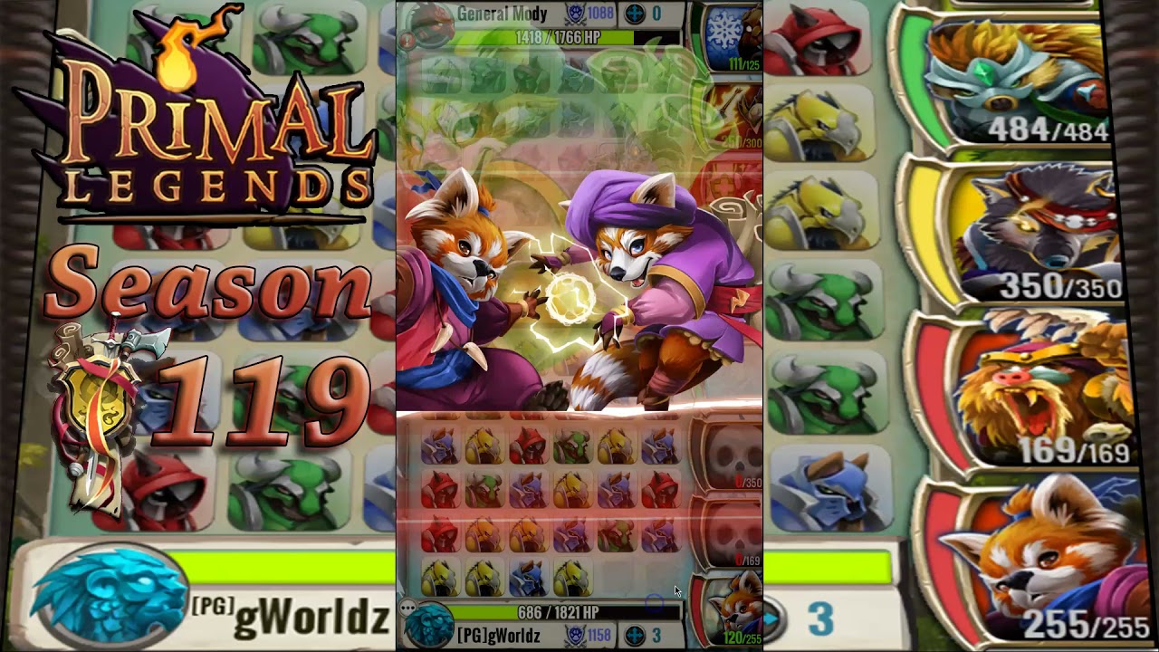 Primal Legends - Random - General Mody - Loss