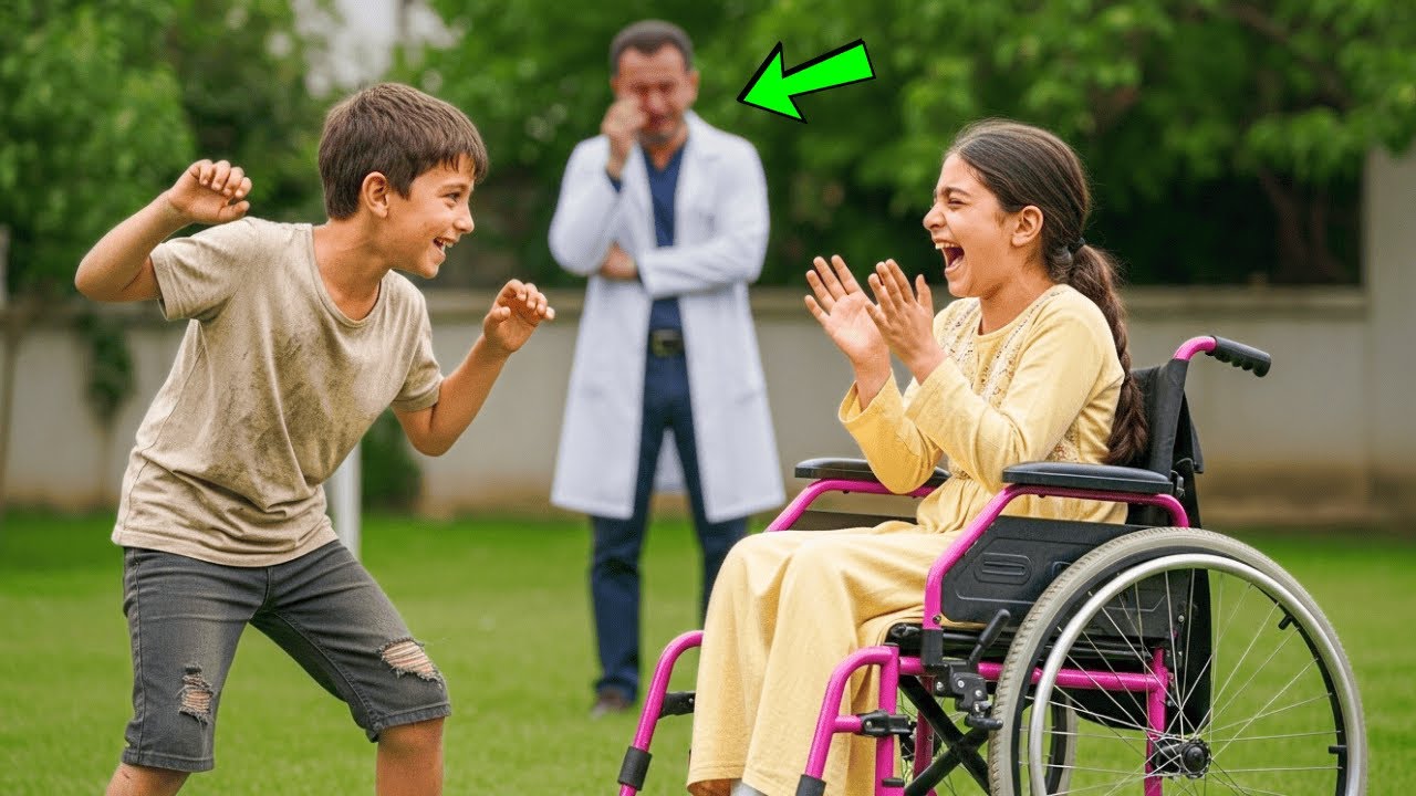 DOKTOR DİLENCİNİN ENGELLİ KIZINI GÜLDÜRDÜĞÜNÜ GÖRÜNCE DUYGULANDI VE O ÇOCUĞUN HAYATINI DEĞİŞTİRDİ
