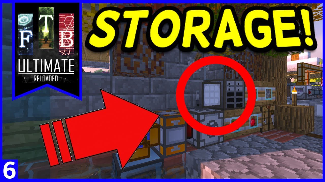 FTB Ultimate: Reloaded - Applied Energistics 2 Storage! Ep6