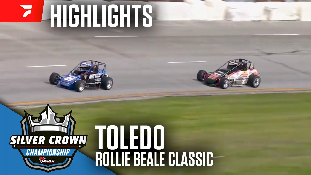 Rollie Beale Classic | USAC Silver Crown at Toledo Speedway 4/19/25 | Highlights