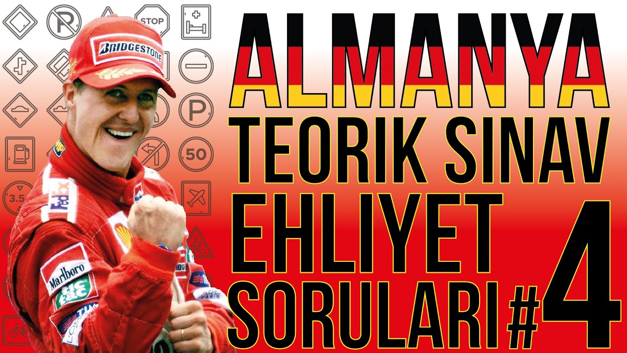 Almanya Ehliyet Soruları Türkçe 2025 4. Bölüm