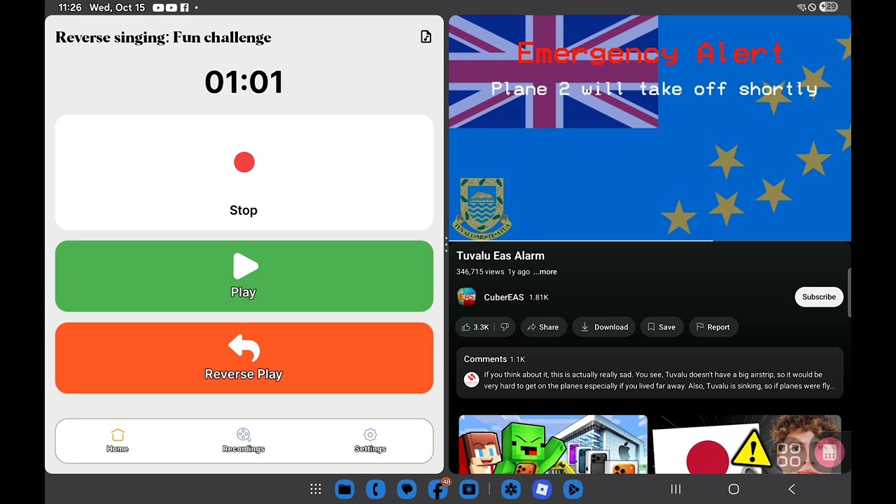 Reversing the full version of the FAKE tuvalu eas alarm