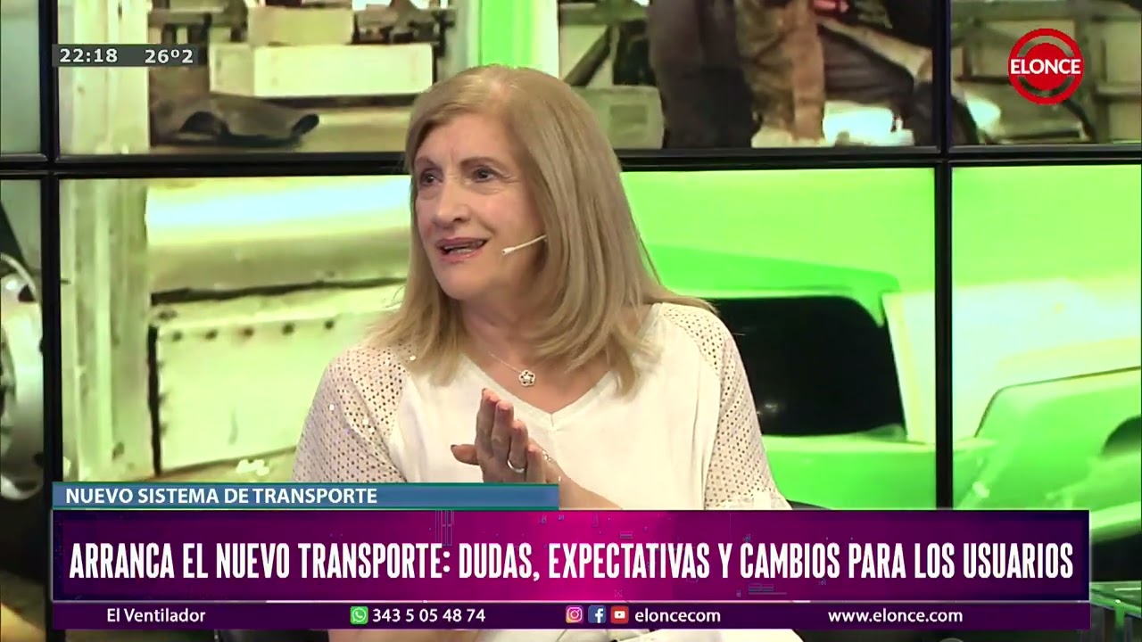 Nuevo transporte urbano en Paran&aacute;,  Rosario Romero intenta explic&oacute; como ser&aacute; el servicio