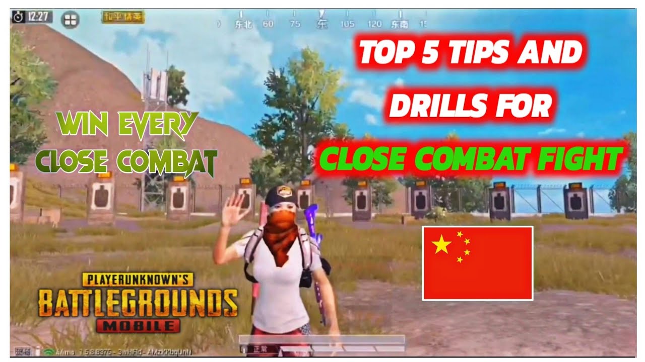 [Eng Sub] ADVANCED TOP 5 DRILLS AND MOVEMENT TO WIN EVERY CLOSE COMBAT FIGHT BY CHINESE PROS | PUBGM