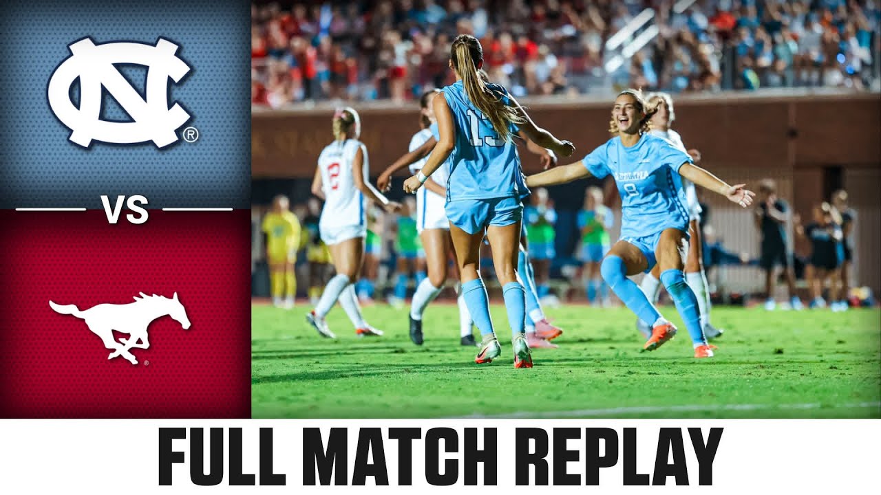 North Carolina vs. SMU Full Match Replay | 2025 ACC Women's Soccer