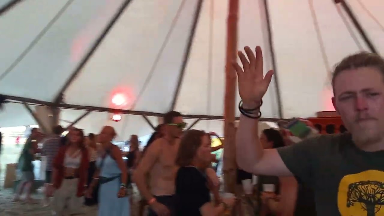 Jah Bast (Time & Place records) on Wading Birds sound system @ Dub the Wood festival 2023
