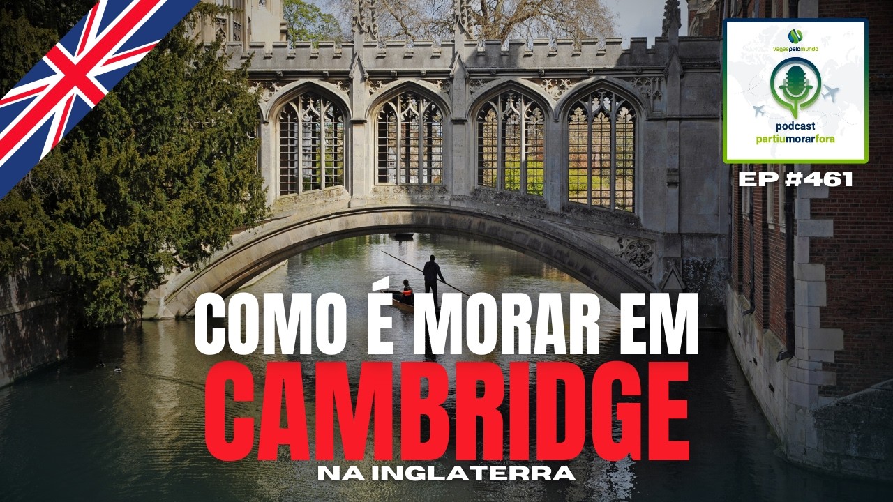 Como é morar em Cambridge, na Inglaterra