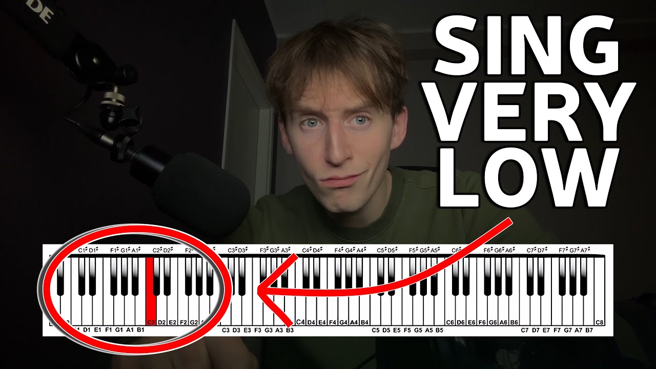 HOW TO SING VERY LOW (Subharmonics Tutorial)