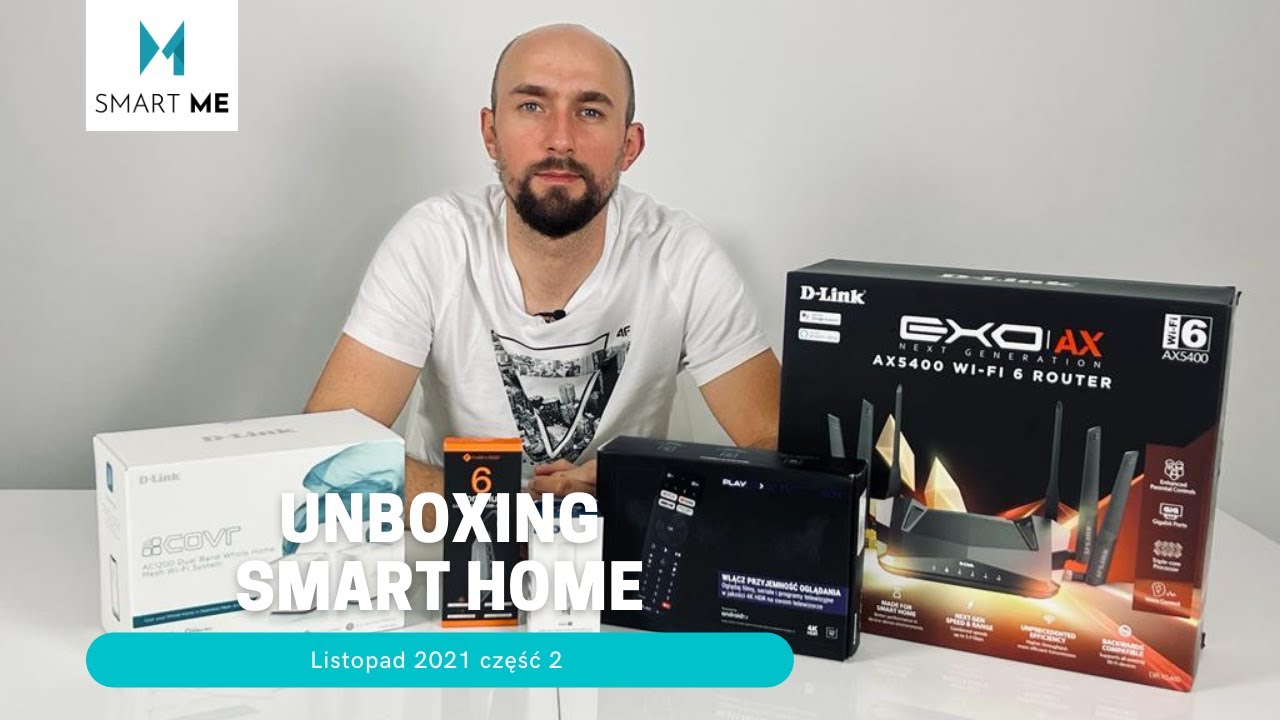 Unboxing Smart Home - Listopad 2021 część 2 (Reolink, Honor, Luka, D-Link, Aqara, Play, Noovo)