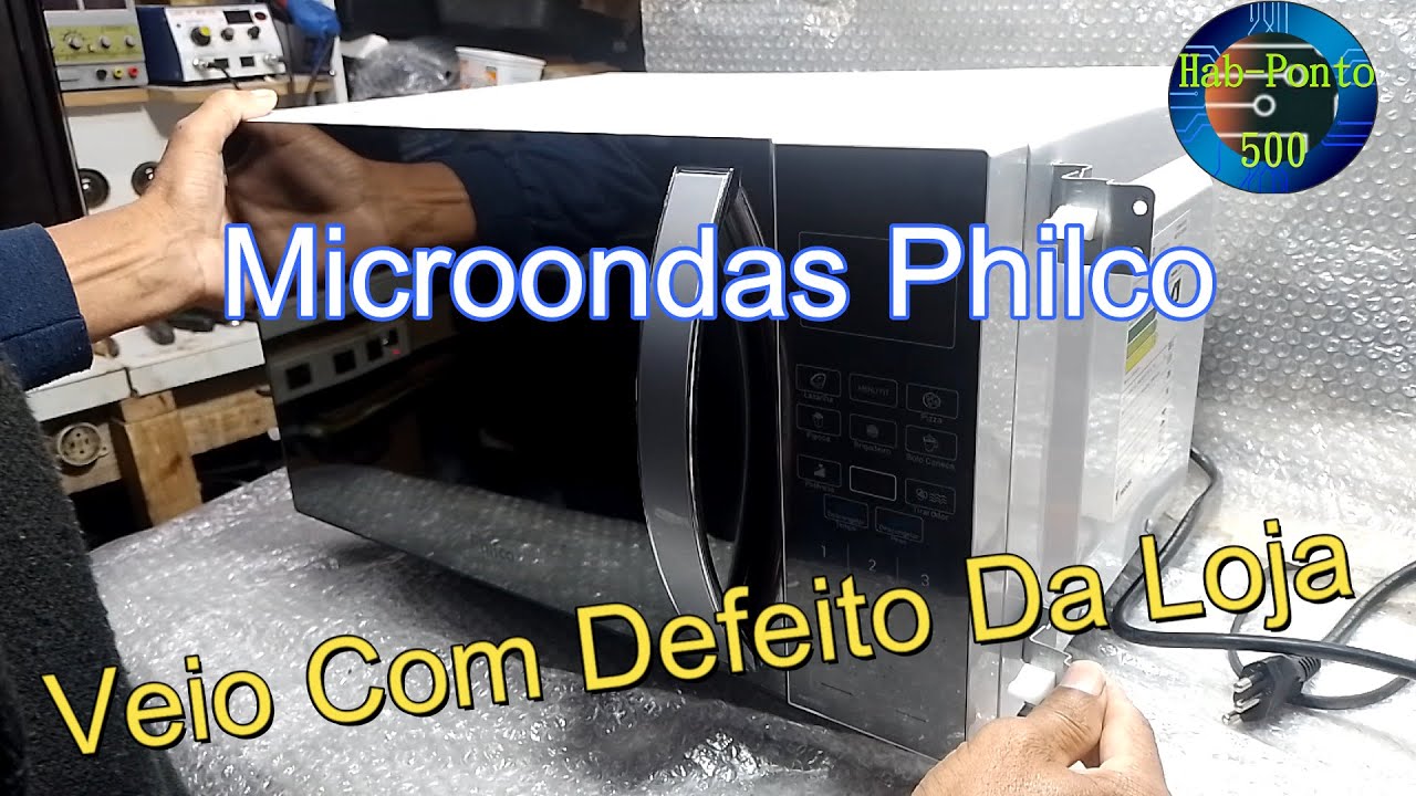 Microondas Philco Veio com Defeito da Loja
