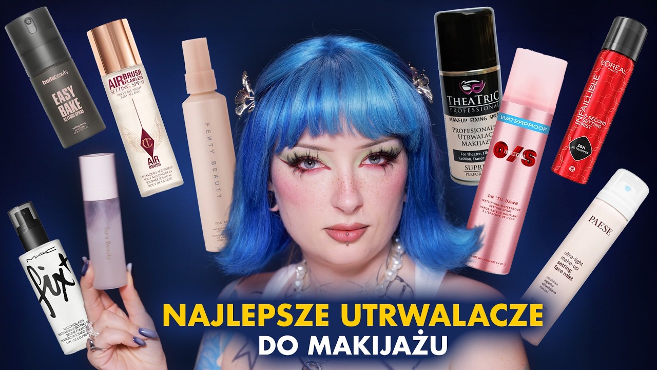 Co najlepiej UTRWALI makijaż? Fixing vs setting spray