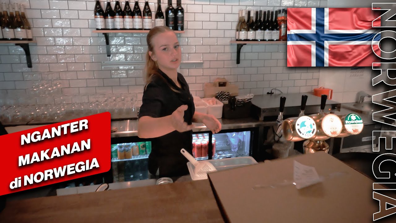 💵 Kerja nganter makanan di Norwegia.. 🇳🇴